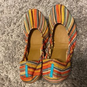 Tieks, sunset stripe, size 10